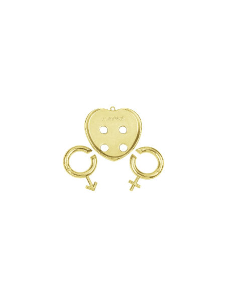 Mini Huzzle Cast Amour (dorado)