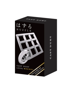 Mini Huzzle Cast Duet (plateado)