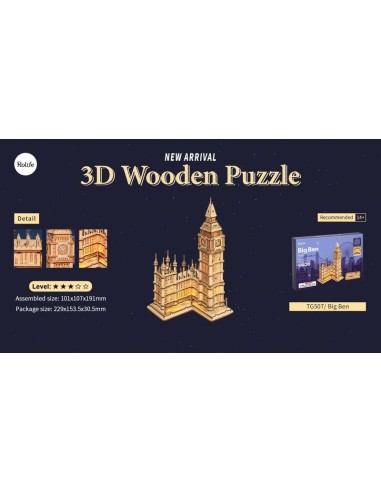 BIG BEN PUZZLE Rolife.