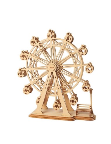 MODERN 3D WOODEN PUZZLE FERRIS WHEEL de Rolife.