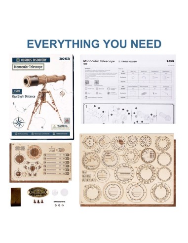 MONOCULAR TELESCOPE de ROKR by Robotime