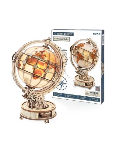 LUMINOUS GLOBE de ROKR by Robotime