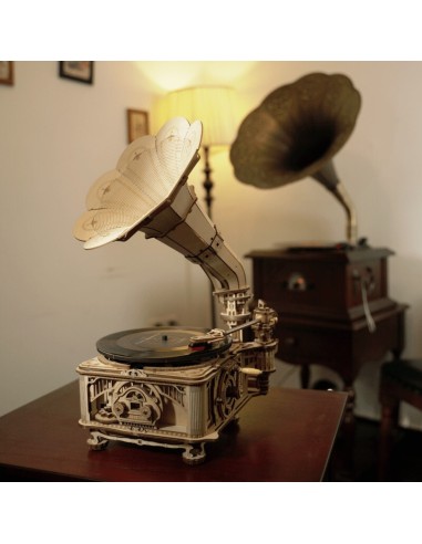 CLASSIC GRAMPHONE ( Eléctrico + Manual) de ROKR by Robotime