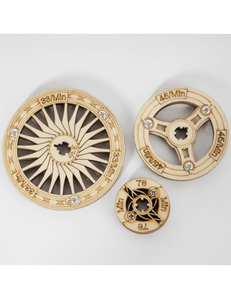 CLASSIC GRAMPHONE ( Eléctrico + Manual) de ROKR by Robotime