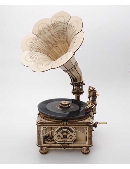 CLASSIC GRAMPHONE ( Eléctrico + Manual) de ROKR by Robotime