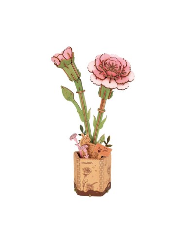 CLAVEL ROSA PUZZLE de Rowood by Robotime
