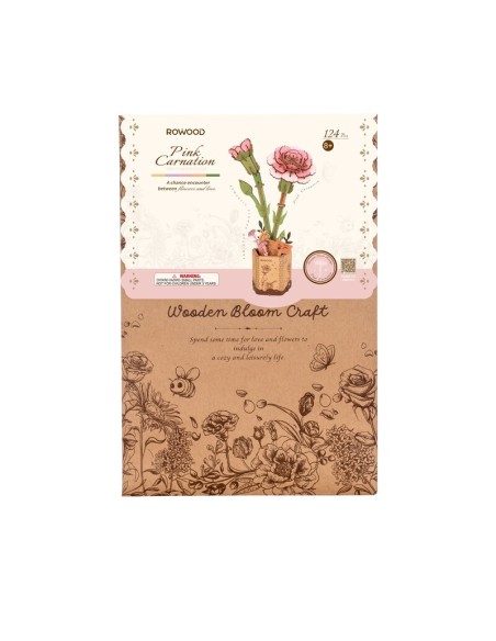 CLAVEL ROSA PUZZLE de Rowood by Robotime