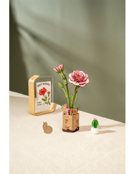 CLAVEL ROSA PUZZLE de Rowood by Robotime
