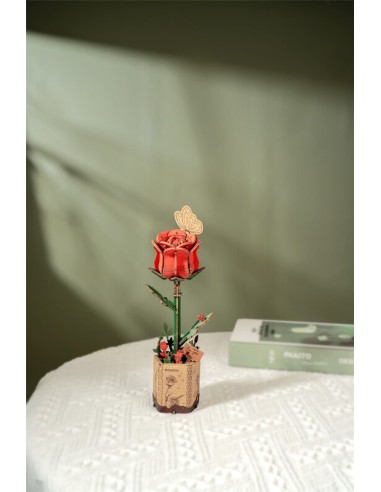 Rosa Roja Puzzle de Rowood by Robotime.