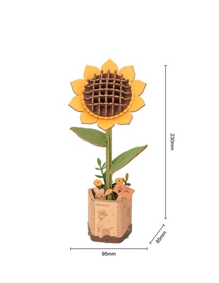 Girasol Puzzle de Rowood by Robotime