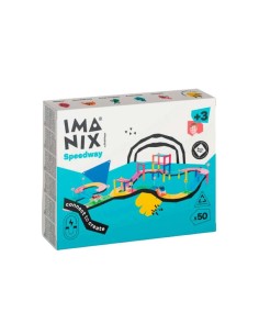 IMANIX PISTA DE CARRERAS 50 PIEZAS