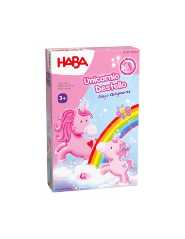 UNICORNIO  DESTELLO -BINGO CHISPEANTE de HABA.