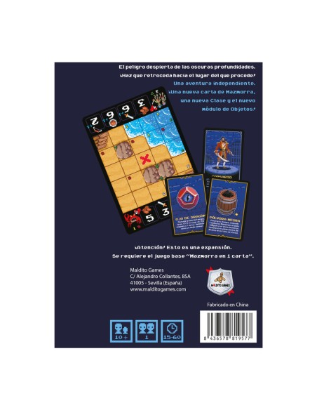 MAZMORRA EN 1 CARTA: LUCHA EN EL PUERTO