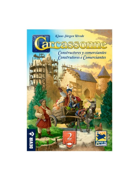 CARCASSSONNE EXP.2 CONSTRUCTORES de Devir.
