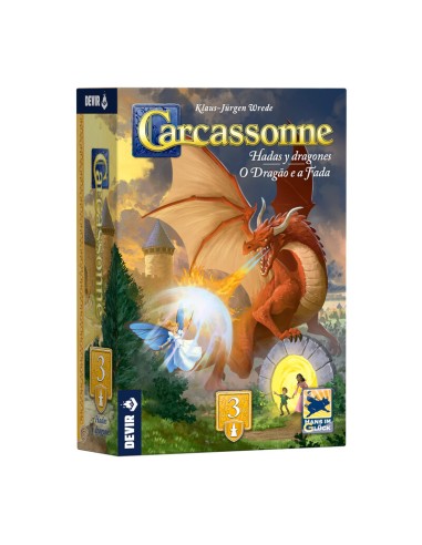 CARCASSSONNE EXP.3 DRAGONES Y HADAS