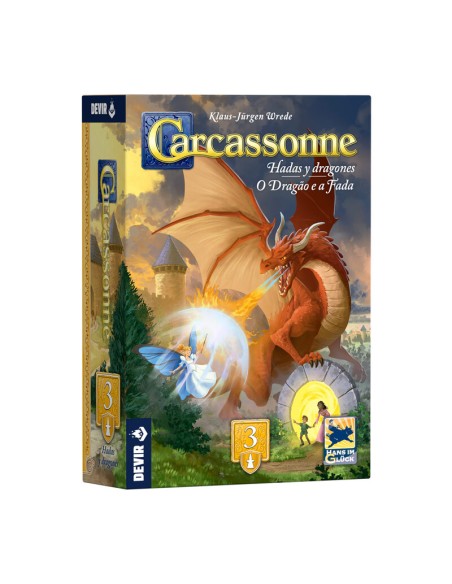 CARCASSSONNE EXP.3 DRAGONES Y HADAS