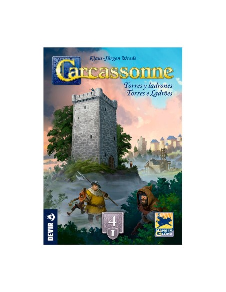 CARCASSSONNE EXP.4 TORRES Y LADRONES
