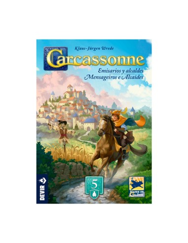 CARCASSSONNE EXP.5 EMISARIOS Y ALCALDES