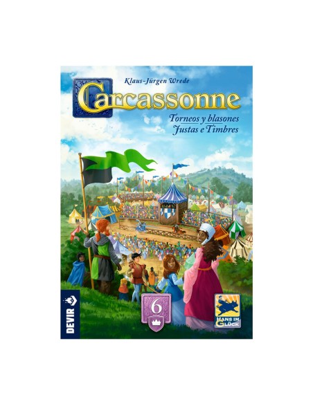 CARCASSSONNE EXP.6 TORNEOS Y BLASONES