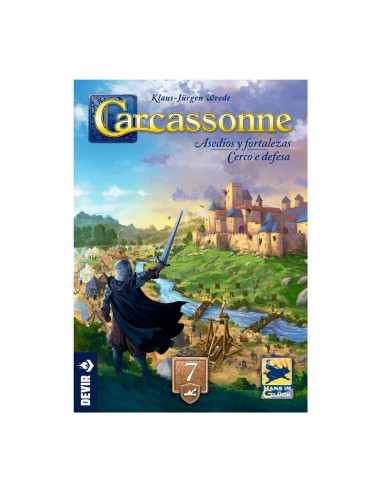 CARCASSSONNE EXP.7 ASEDIOS Y FORTALEZAS