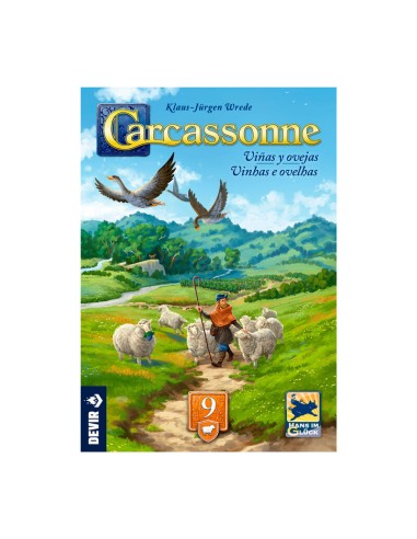CARCASSONNE EXP.9 VIÑAS Y OVEJAS