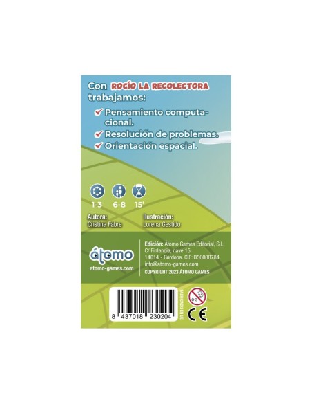 Rocio La Recolectora de Átomo Games.