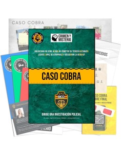 Caso Cobra de Crimen y Misterio.