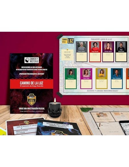 Camino de la Luz de Crimen y Misterio.