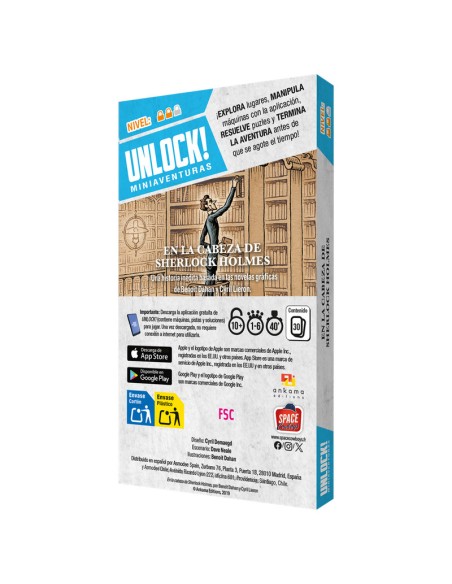 UNLOCK! MINIAVENTURAS EN LA CABEZA DE SHERLOCK HOLMES