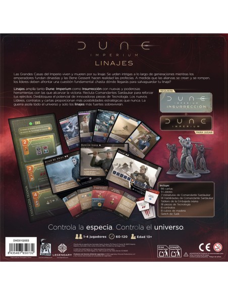 Dune Imperium: Linajes.