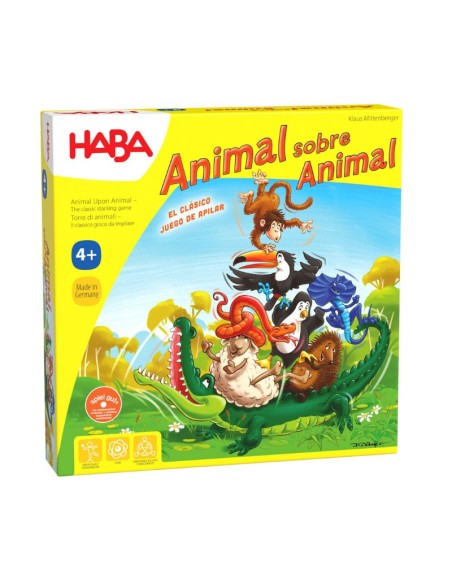 Animal sobre Animal es un juego de equilibrio de HABA