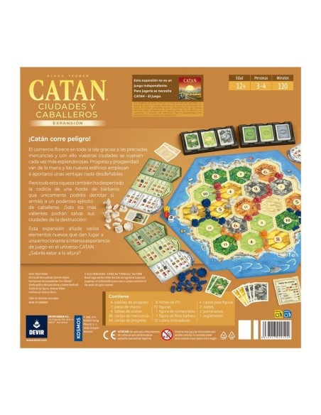 Catán Ciudades y Caballeros.