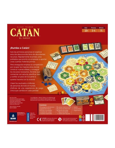 Los Colonos de Catán de Devir.