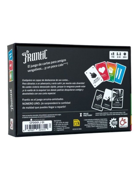 Frantic de Mercurio Distribuciones.