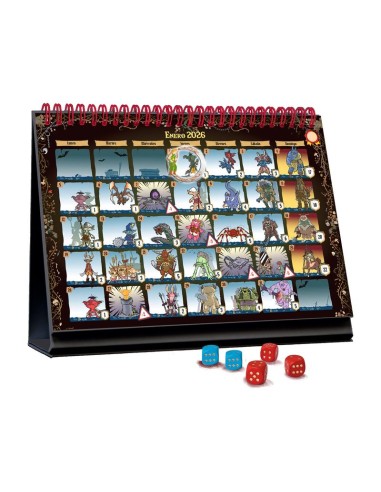 Calendario 365 Adventure Dungeon de Devir.