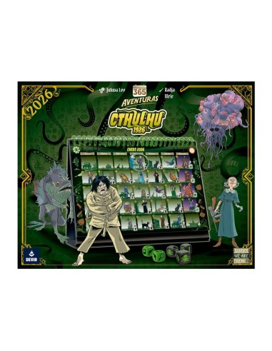 Calendario 365 Adventure Cthulhu de Devir.