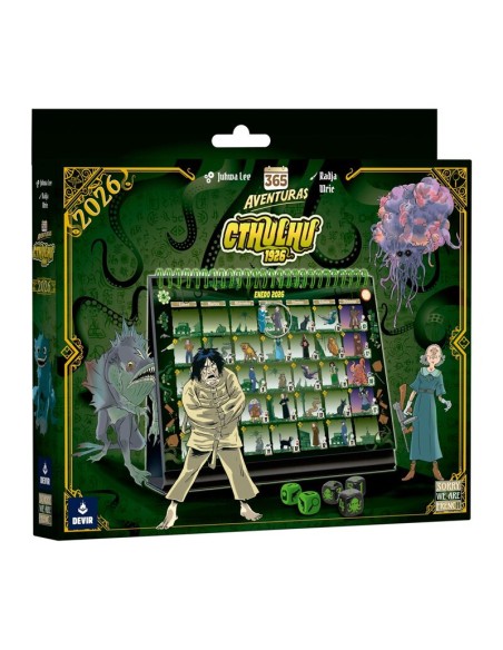 Calendario 365 Adventure Cthulhu de Devir.