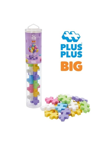 TUBO PLUS PLUS BIG PASTEL 15 pcs