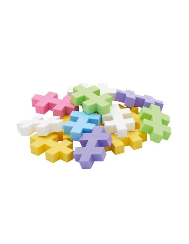 TUBO PLUS PLUS BIG PASTEL 15 pcs