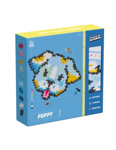 PUZZLE BY NUMBER : CACHORRO 500 pcs