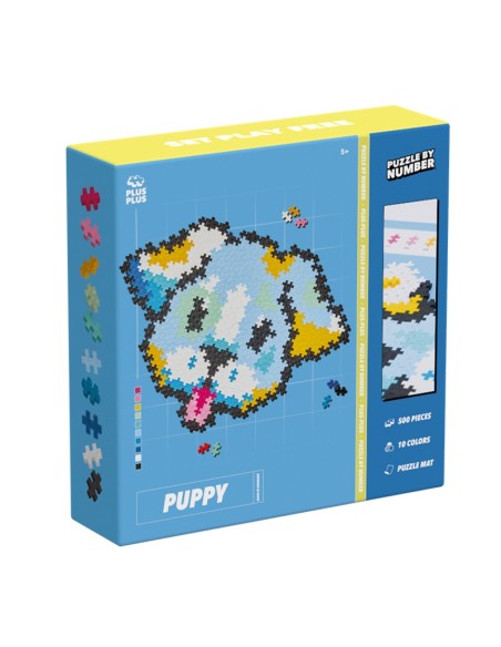PUZZLE BY NUMBER : CACHORRO 500 pcs