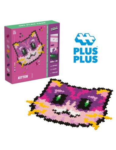 PUZZLE POR NUMEROS: GATITO 500 pcs