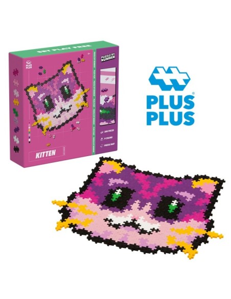 PUZZLE POR NUMEROS: GATITO 500 pcs