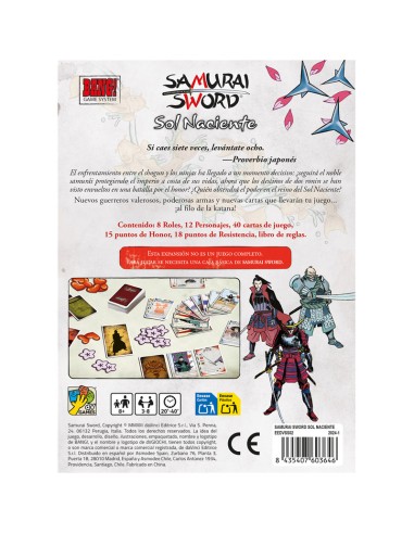 SAMURAI SWORD: SOL NACIENTE