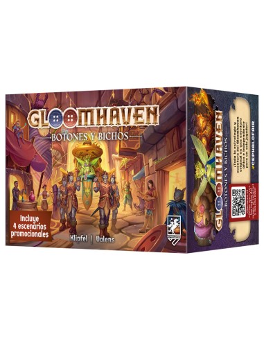 Gloomhaven Botones y Bichos.