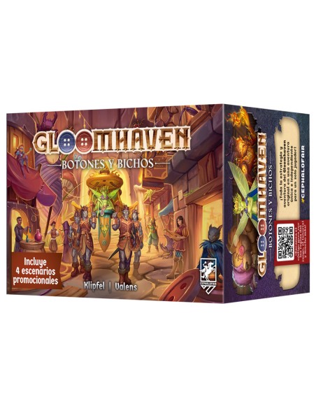 Gloomhaven Botones y Bichos.