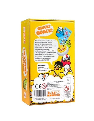 Quick! Quack! de Mercurio Distribuciones