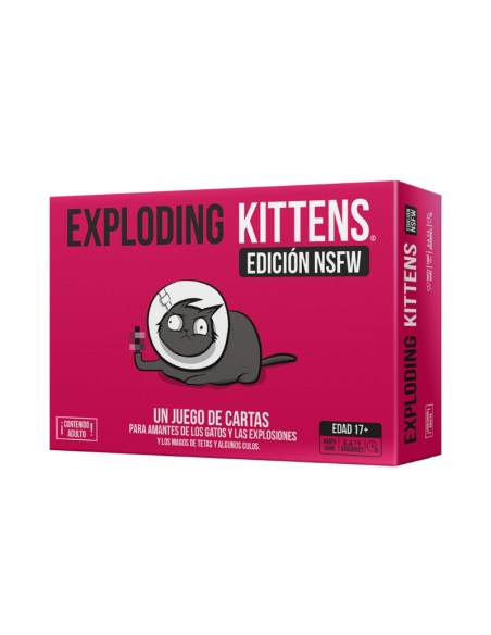 Expioding Kittens edición NSFW es la versión de adultos de Exploding Kittens
