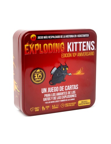 EXPLODING KITTENS 10º ANIVERSARIO