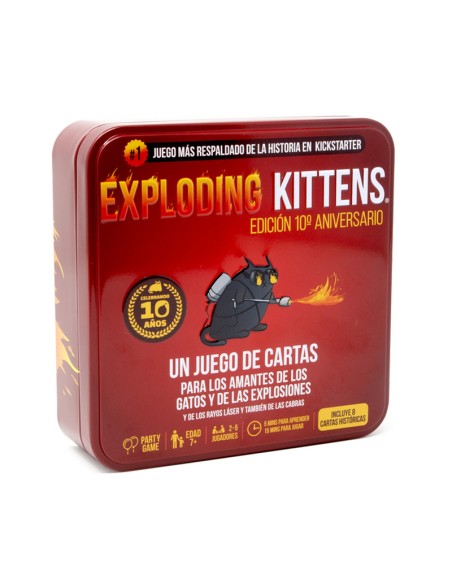 EXPLODING KITTENS 10º ANIVERSARIO